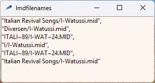 lmdfilenames