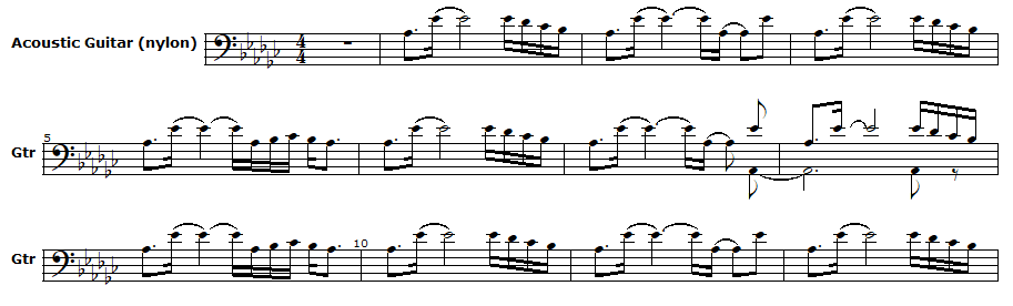 few rhythm patterns